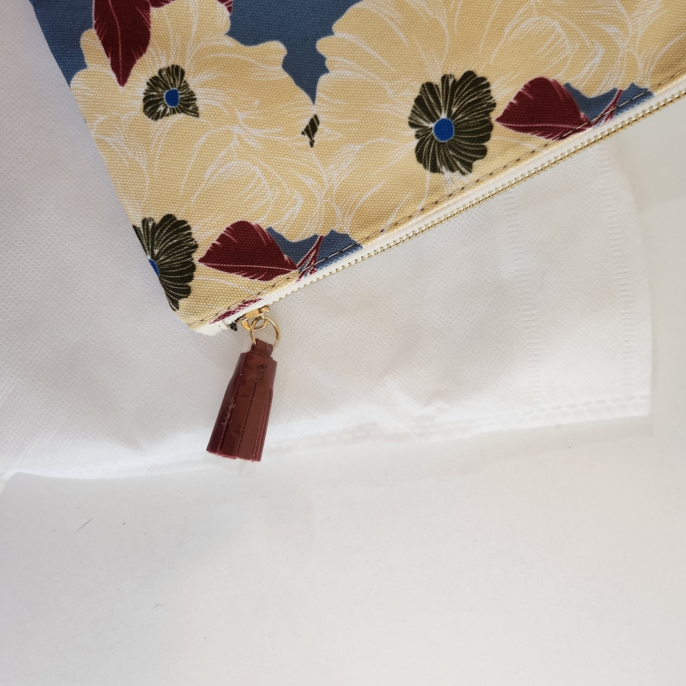 Rachel Pally Floral Clutch with Tassel
